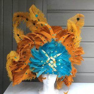 Vintage 50's head dress  Hanneford Circus Sarasota